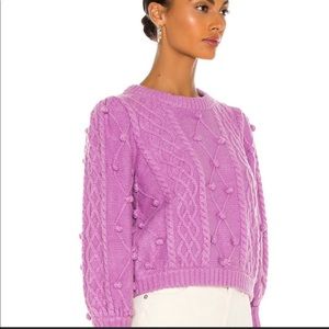 For Love & Lemons PomPom sweater